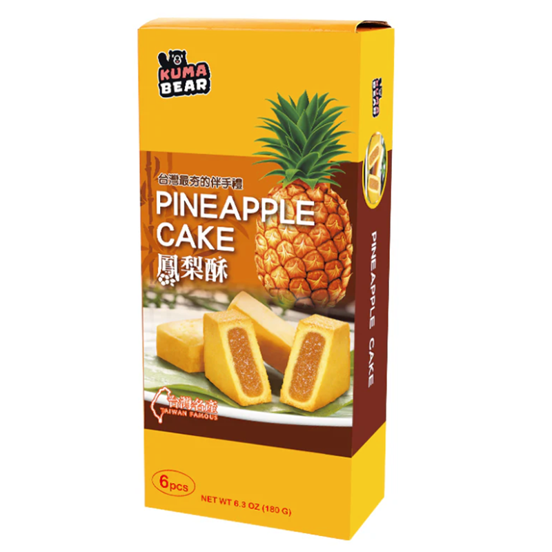 Kuma Bear Native Pineapple Cake 6.3oz (180g)