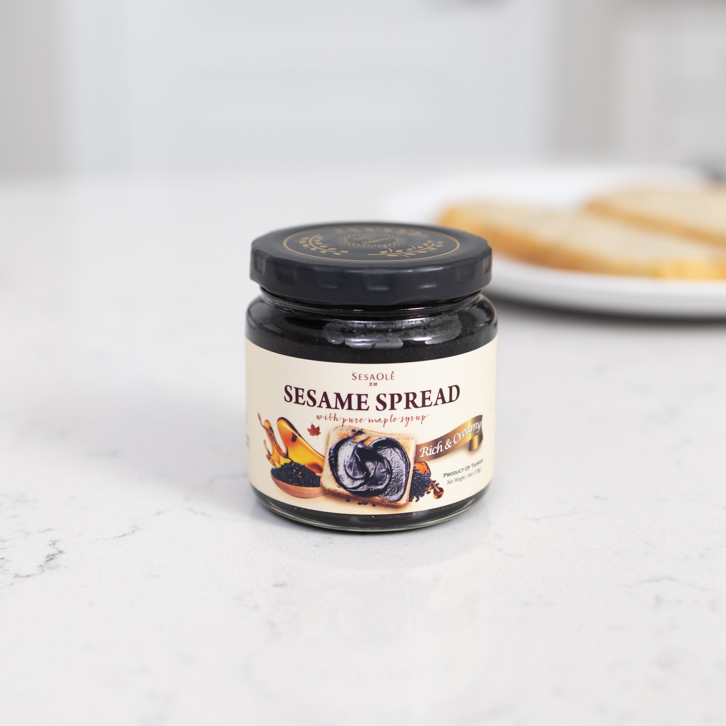 【 Sesaole 】  Maple Black Sesame Spread 170g