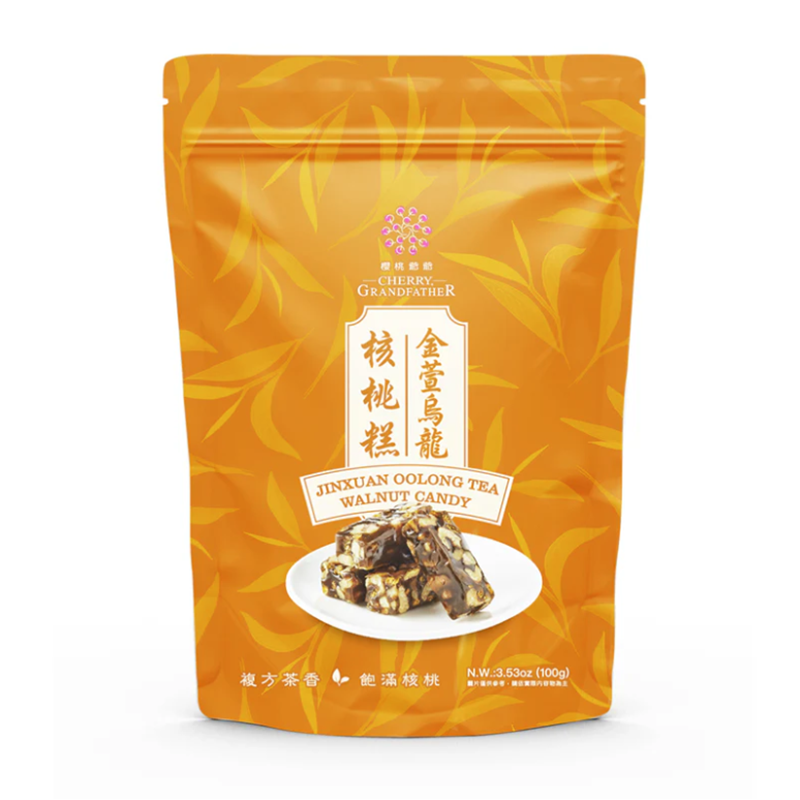 Cherry Grandfather Jinxuan Oolong Tea & Walnut Candy 100g