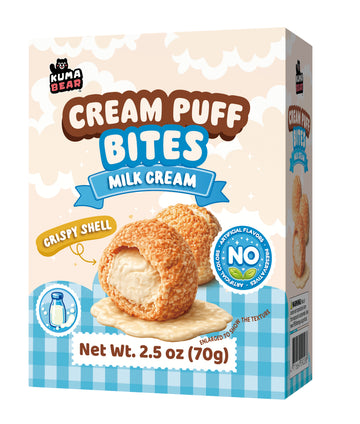 Cream Puff Bites-Milk Cream